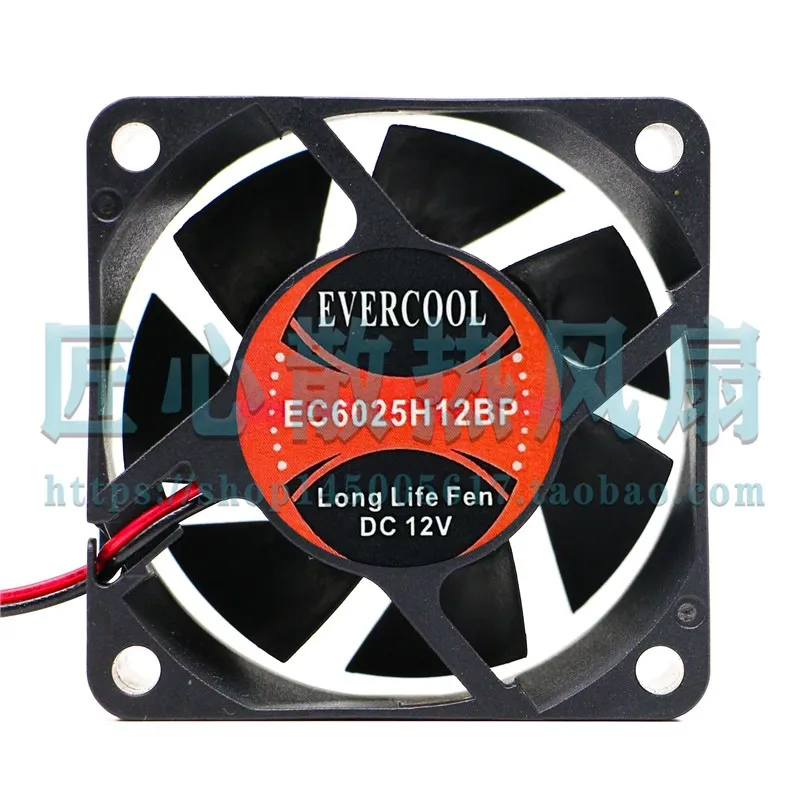 Server Power Supply - Вентилятор охлаждения EVERCOOL EC6025H12BP DC 12V,