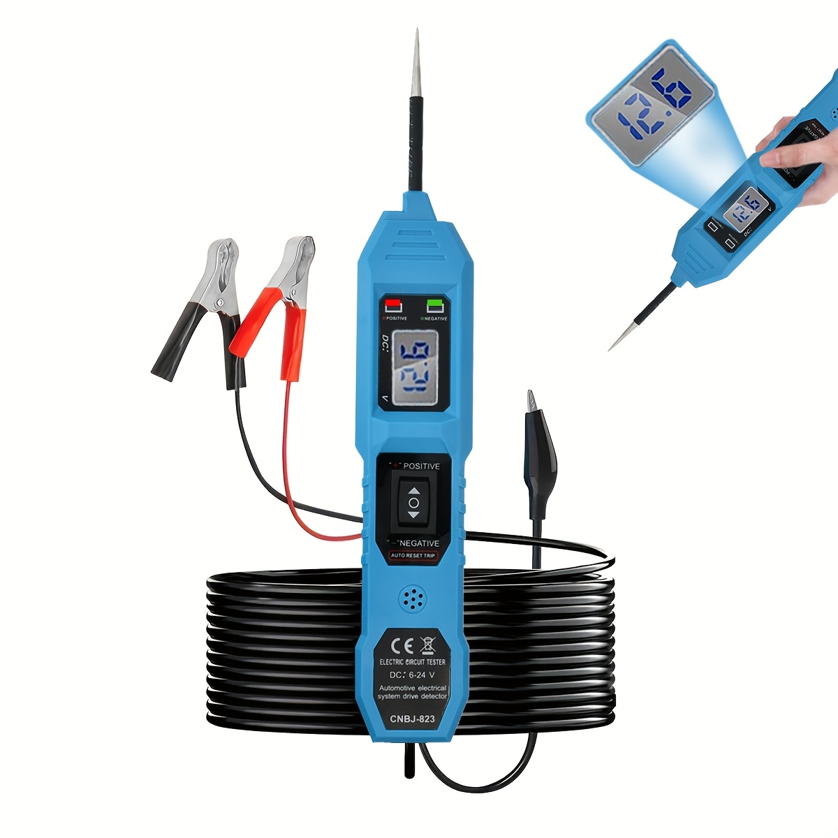 Power Supply Tester - Тестер электрических цепей 6В-24В DC для