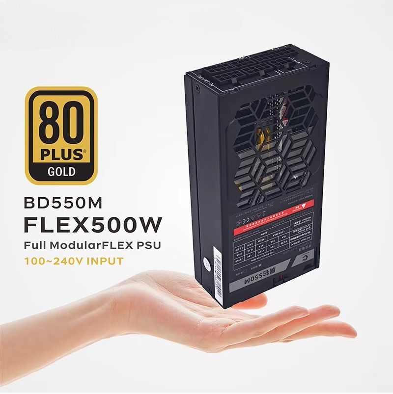 Flex Atx Power Supply 600W 1U - Flex 500/600 Вт, блок питания 80PLUS