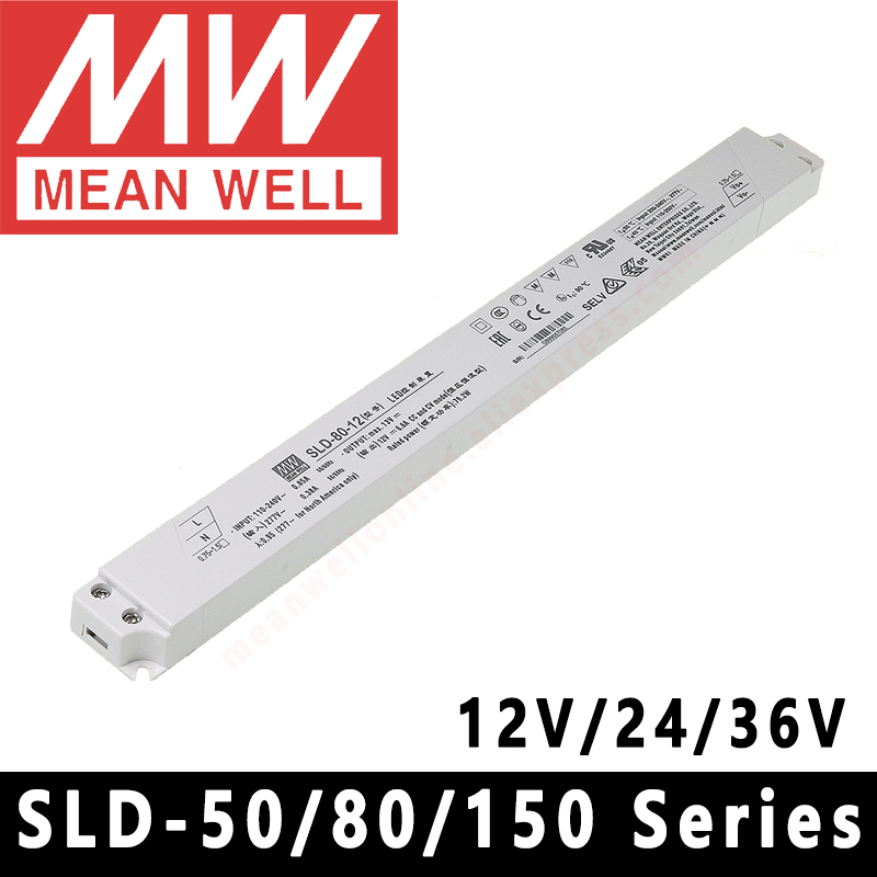 Smps Power Supply - Блок питания Mean Well SLD-50/80/150-12/24/56 AC/DC