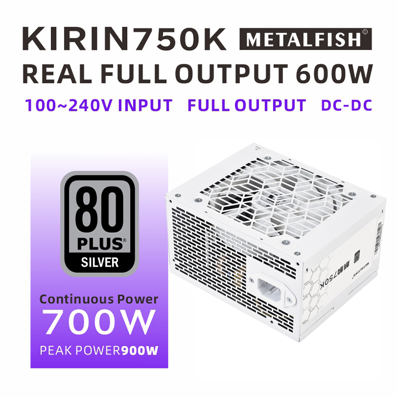 METALFISH KIRIN750K Блок питан – обзор и цена Power Supply 750W